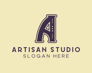 Elegant Antique Artisanal logo design