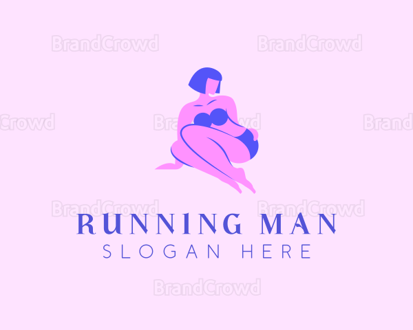 Sitting Bikini Lady Logo