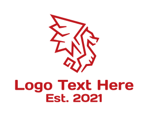 Legend - Red Dragon Esports logo design