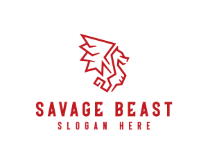 Beast Dragon Esports logo design