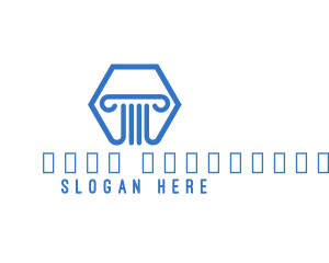 Industrial - Financing Pillar Column logo design