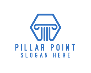 Column - Financing Pillar Column logo design