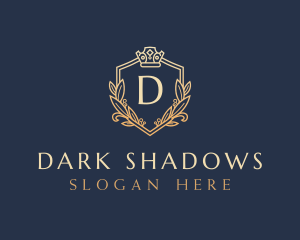 Luxury Shield Crown logo design