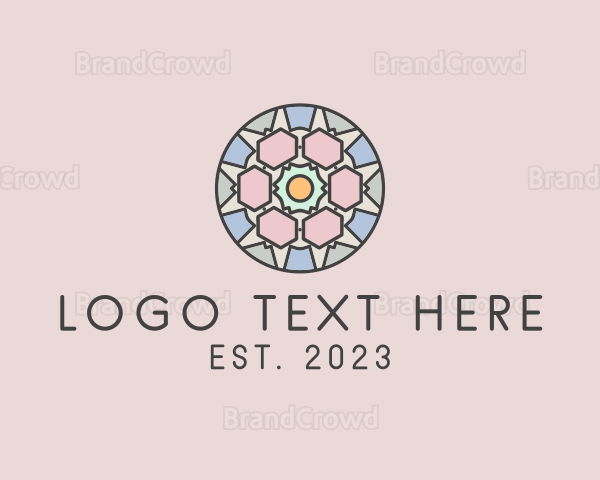 Beauty Mandala Circle Logo