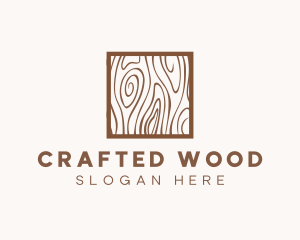 Wood Grain Texture logo design