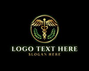 Therapy - Caduceus Herbal Therapy logo design