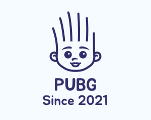 Child - Cute Kid Face logo design