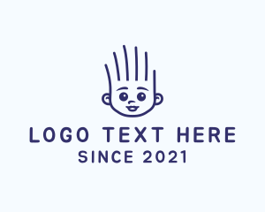 Foundation - Child Boy Kid logo design