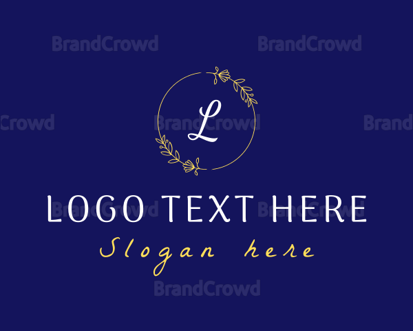 Elegant Wreath Lifestyle Boutique Logo