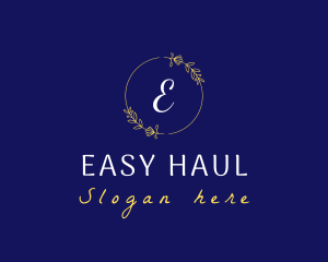 Elegant Wreath Lifestyle Boutique logo design