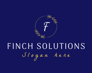 Elegant Wreath Lifestyle Boutique logo design