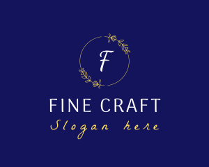 Elegant Wreath Lifestyle Boutique logo design