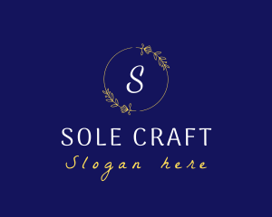 Elegant Wreath Lifestyle Boutique logo design