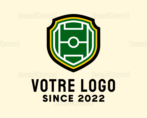 Soccer Field Tournament Logo