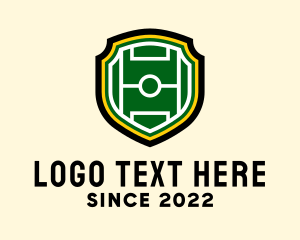 Football - Soccer Field Tournament logo design
