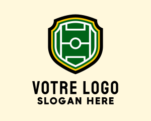 Soccer Field Tournament Logo