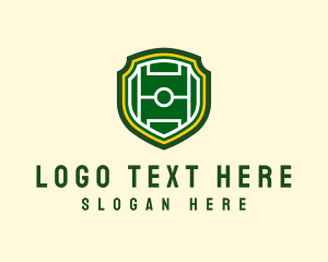 Soccer Field Tournament logo design