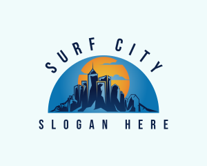 City Mountain Tour logo design