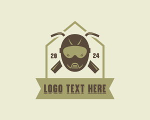 Machinist - Welding Mask Fabrication logo design