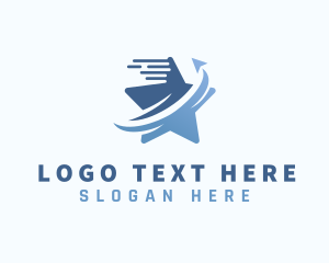 Delivery - Star Express Logistics logo design