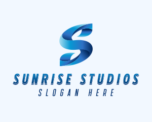 Software Studio Letter S logo design