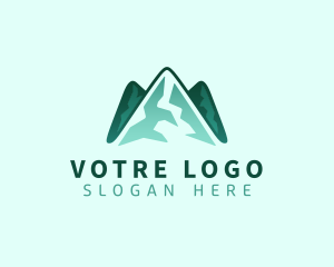Alpine Mountain Summit Logo