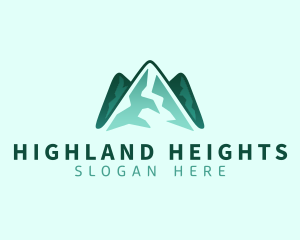 Alpine Mountain Summit logo design