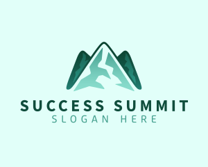 Alpine Mountain Summit logo design