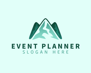 Himalayas - Alpine Mountain Summit logo design