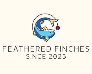 Seafood Fish Fishing logo design