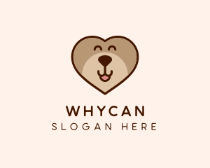 Vet - Dog BearHeart logo design
