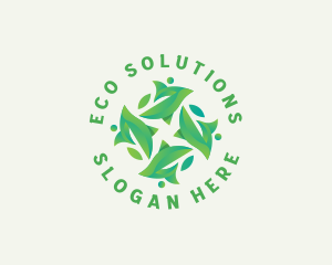 Environmental - Leaf Environmental Community logo design