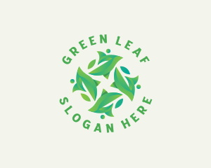 Leaf Environmental Community logo design