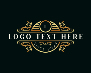 Elegant Luxury Ornament logo design