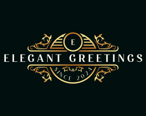 Elegant Luxury Ornament logo design