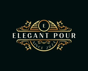 Elegant Luxury Ornament logo design