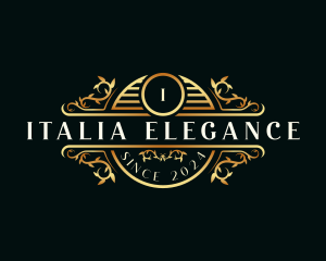 Elegant Luxury Ornament logo design