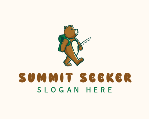 Fishing Scout Bear Logo