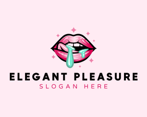 Adult - Sexy Lips Adult logo design