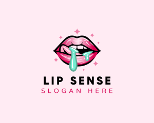 Sexy Lips Adult logo design