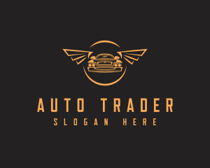 Dealer - Automotive Car Wings logo design