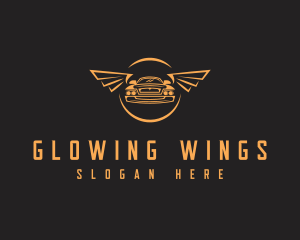 Automotive Car Wings logo design