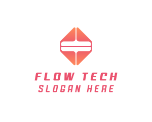 Tech Equal Sign logo design