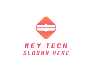 Tech Equal Sign logo design