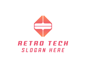 Tech Equal Sign logo design