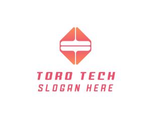 Tech Equal Sign logo design