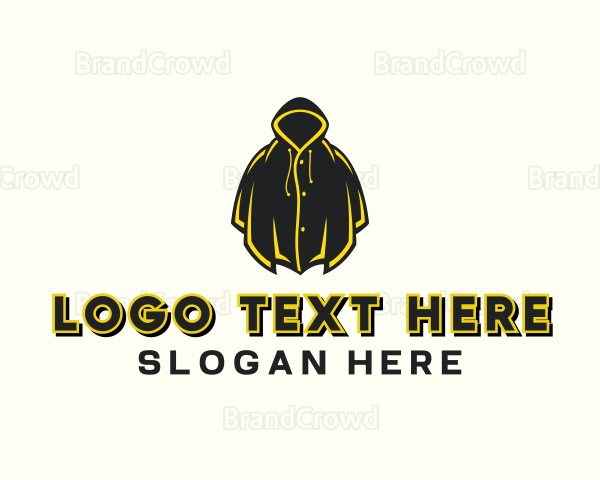 Raincoat Hoodie Jacket Logo | BrandCrowd Logo Maker