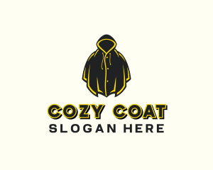 Coat - Raincoat Hoodie Jacket logo design