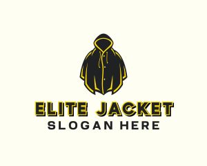 Jacket - Raincoat Hoodie Jacket logo design
