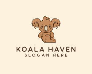 Koala - Wild Animal Koala logo design